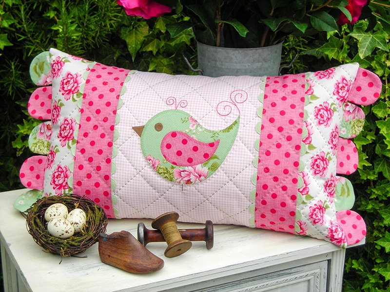 Quilting Sewing Cushion Pattern Mrs Pennyfeather Rivendale Collection