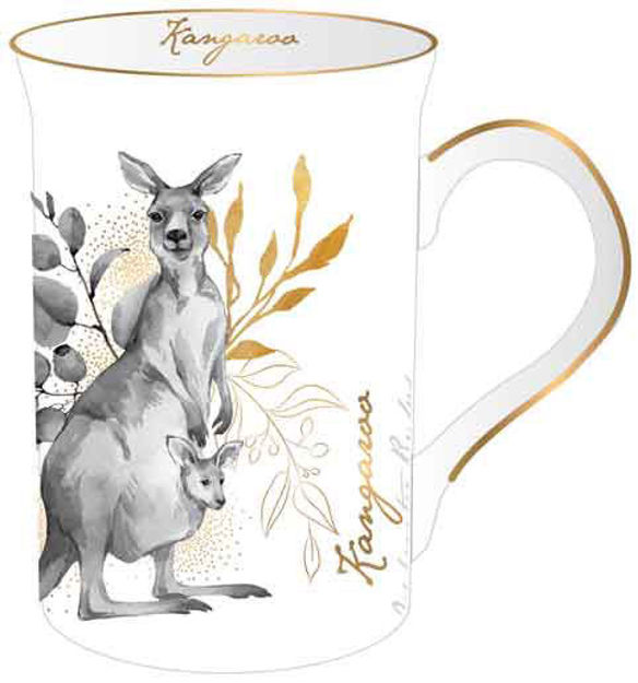 Australian Fauna & Flora Mug Kangaroo Single Mug 310ml